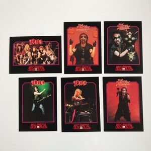 MegaMetal Mega Metal 1991 DIO + King Diamond Card Set Lot